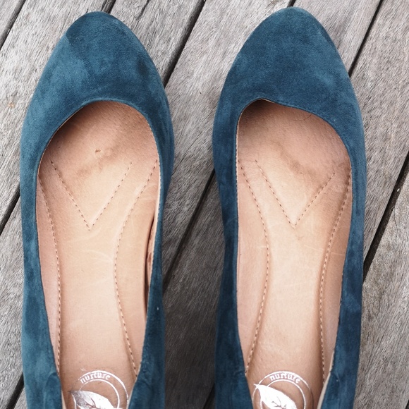 Nurture suede slip-on wedges - Picture 5 of 13